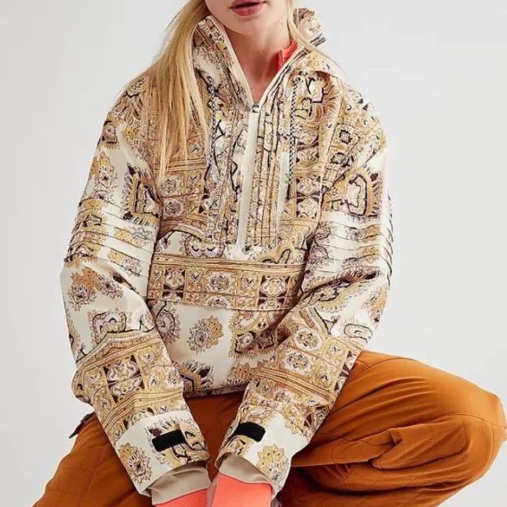 NWOT Free People Alpine Glow Ski Pullover - Picture 1 of 5